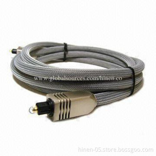 Plastic Optical Fiber, Comes with Polyethylene Inner Sheath and Enhance Perspicuous of Video